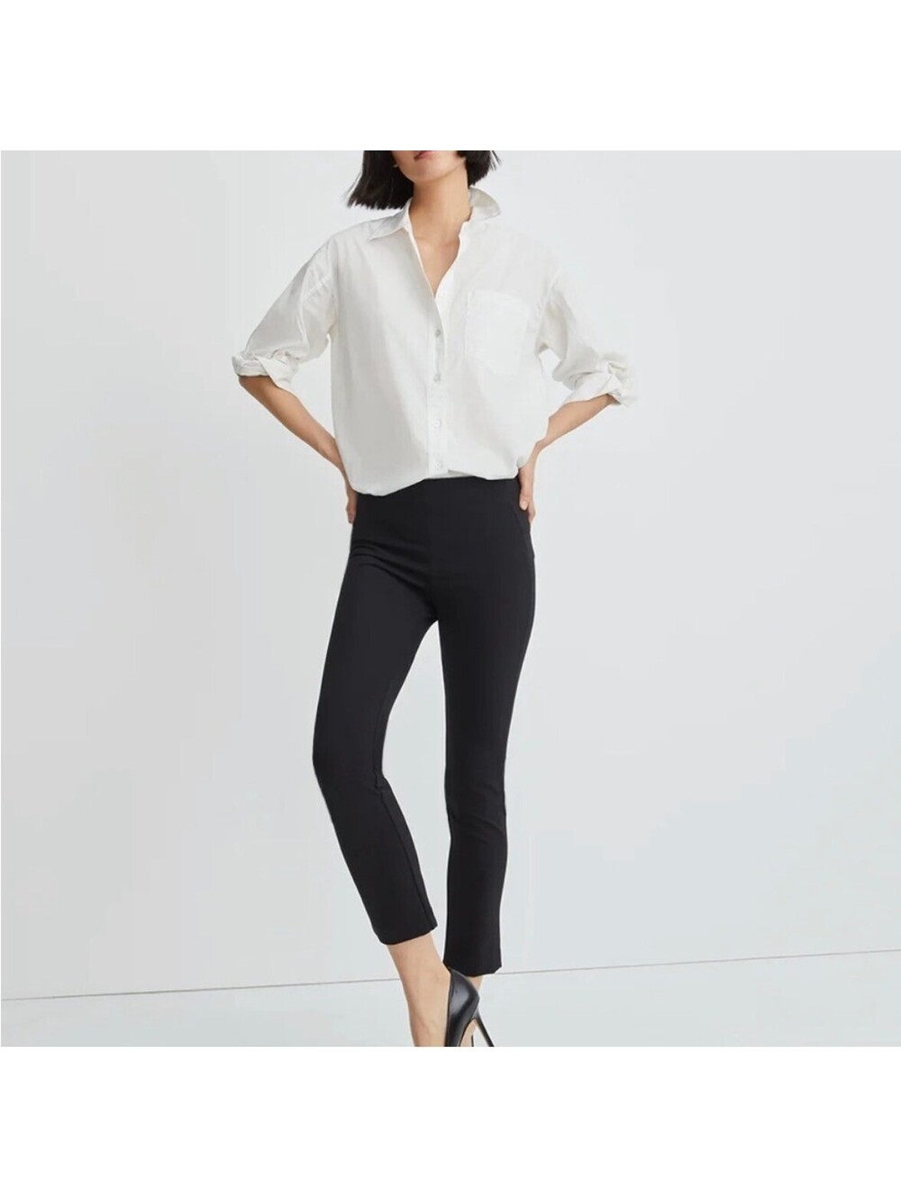 Veronica Beard Zip Back Scuba Pants Work Office